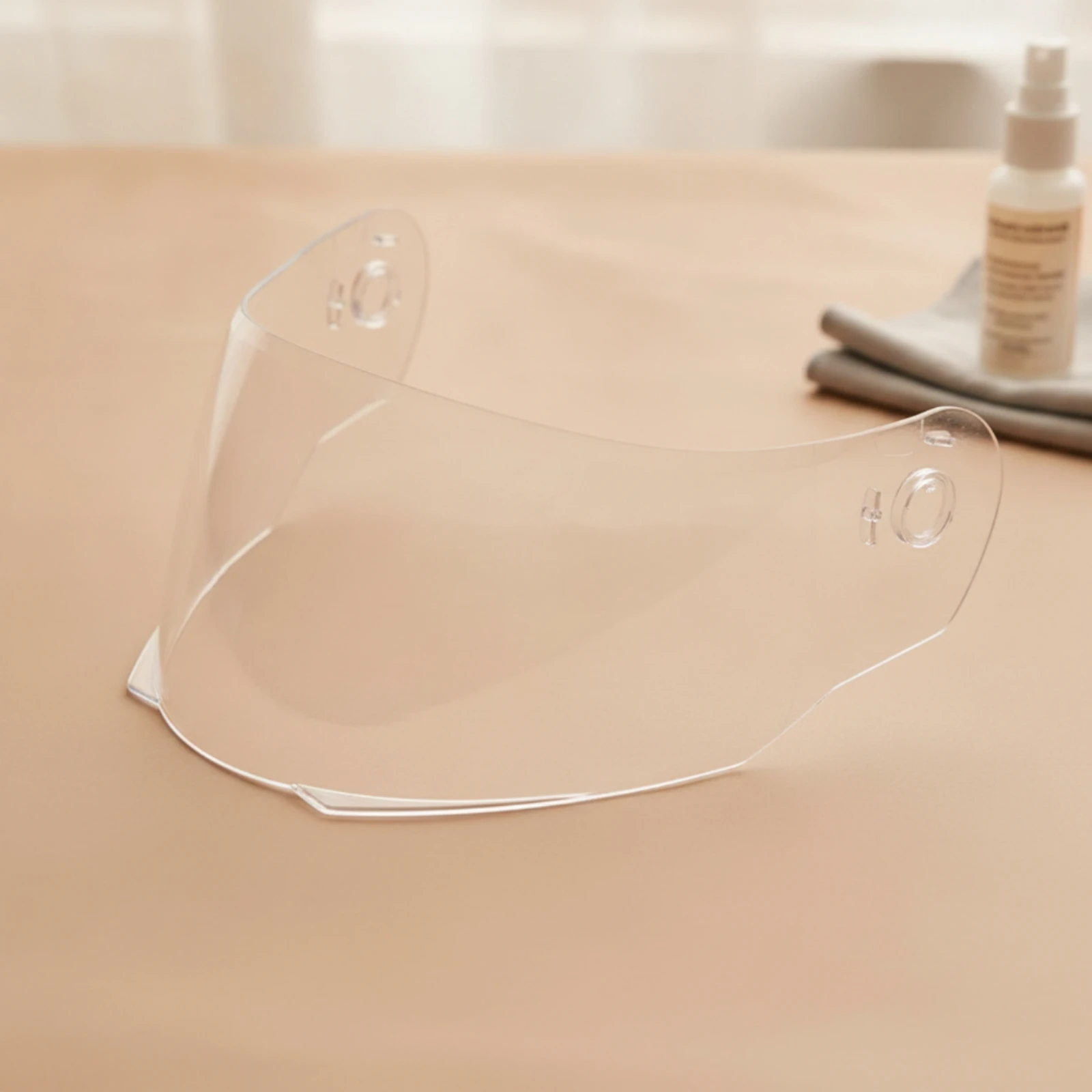Motorcycle Helmet Lens Visor High Visibility Motorcycle Helmet Visor Replacement Face Visor Clear for Motorcyclists 6
