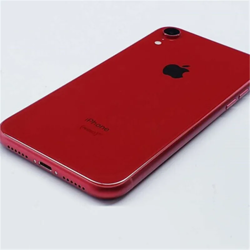 هاتف Apple-iPhone XR غير مقفول ، هاتف محمول ، ذاكرة وصول عشوائي 3 جيجابايت ، ذاكرة قراءة فقط 64 جيجابايت ، 128 جيجابايت ، 256 جيجابايت ، 4G LTE ، 6.1 ، سداسي النواة ، 12 ميجابكسل ، بصمة إصبع ، مستعمل