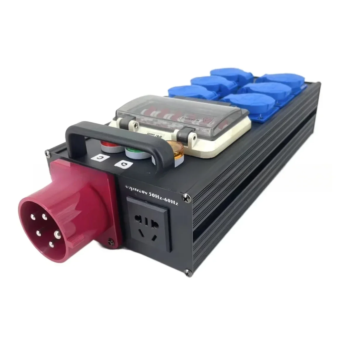 Industrial-grade Waterproof, Dust-proof and Anti-corrosion Multifunctional High-quality Durable Black Stage Socket Box