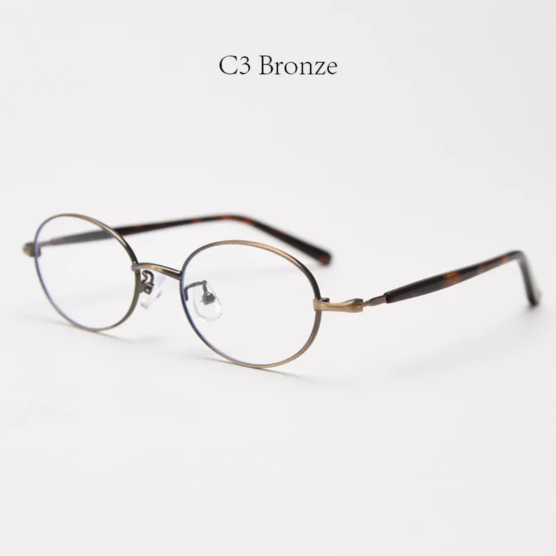 Mimiyou Retro-Stil Ovale Brillengestelle für Damen, Blaulichtfilter Optische Brillen für Herren, Brillengestell mit Klaren UV400 Computerbrillen – Detail 14