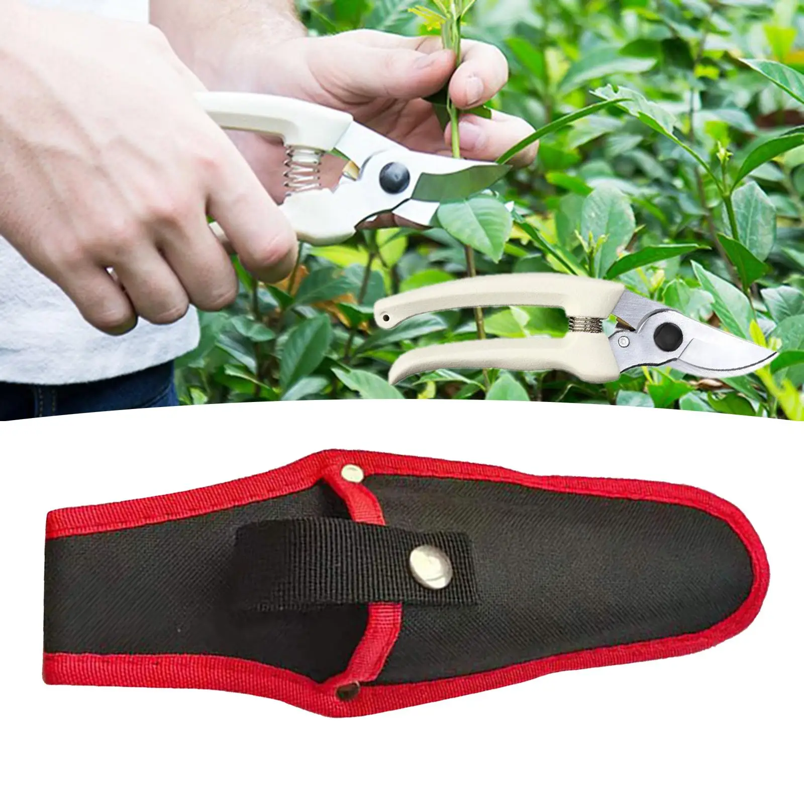 Canvas Pruner Sheath Protective Case Tool Holsters Pruning Shears Sheath for Pliers Shears Scissors Electrician Garden Knife