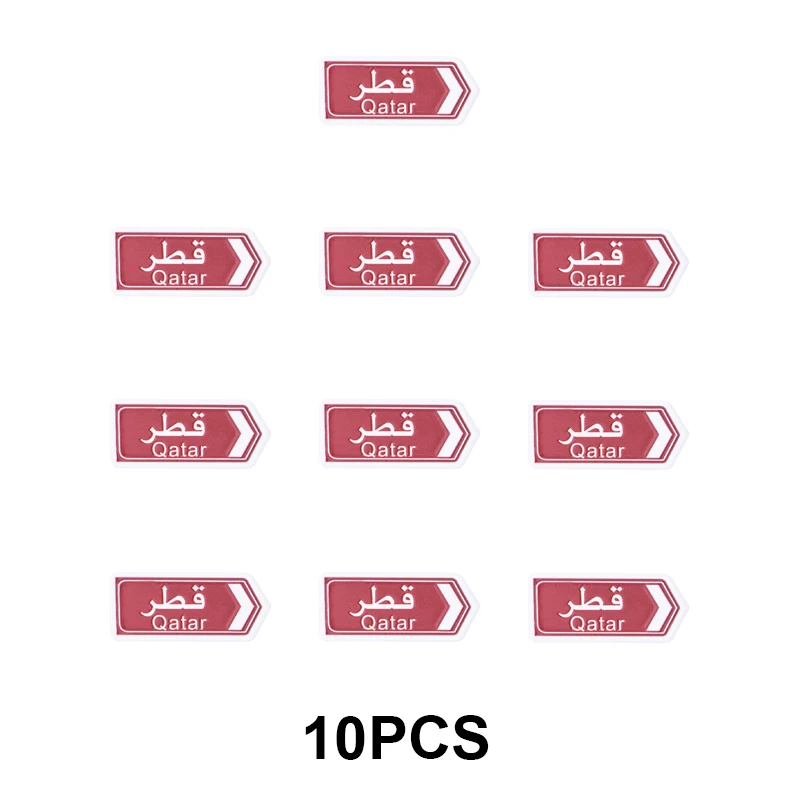 1-100 قطعة هاتف قطر المحمول 3M ملصق شارة معدنية دبوس دبابيس دبابيس