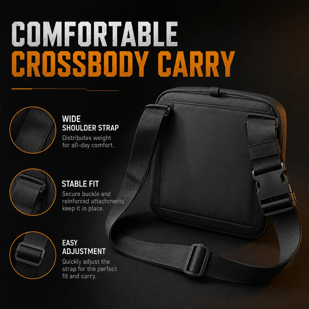 Premium Magnetic Quick Release - Edc Carry Bag For Men 评论和价格