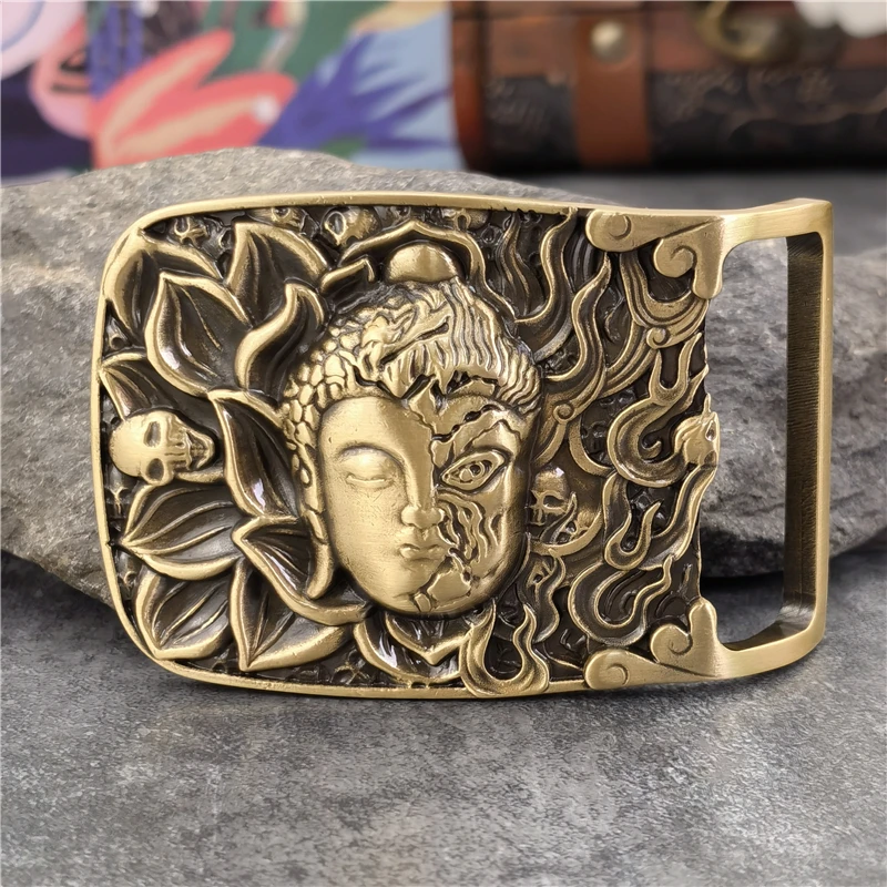 高級真鍮製ベルトバックル-メンズベルト用-レザーベルトバックル-40mm-diyレザークラフト用-レザーベルトバックル-男性用-bk0106