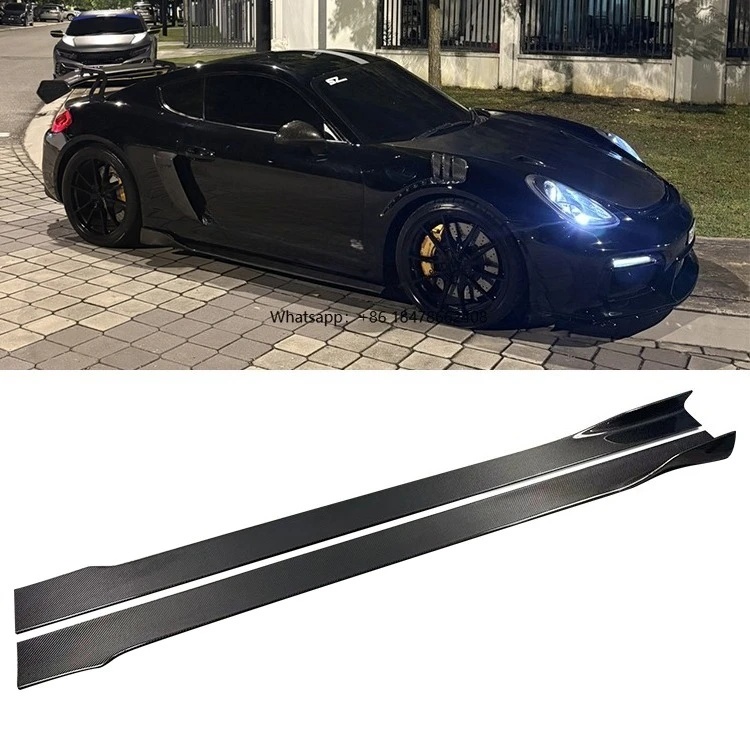 

Carbon Fiber Blade Style Side Skirts for , Series Three Box Cars Appearance Modification Upgrade
