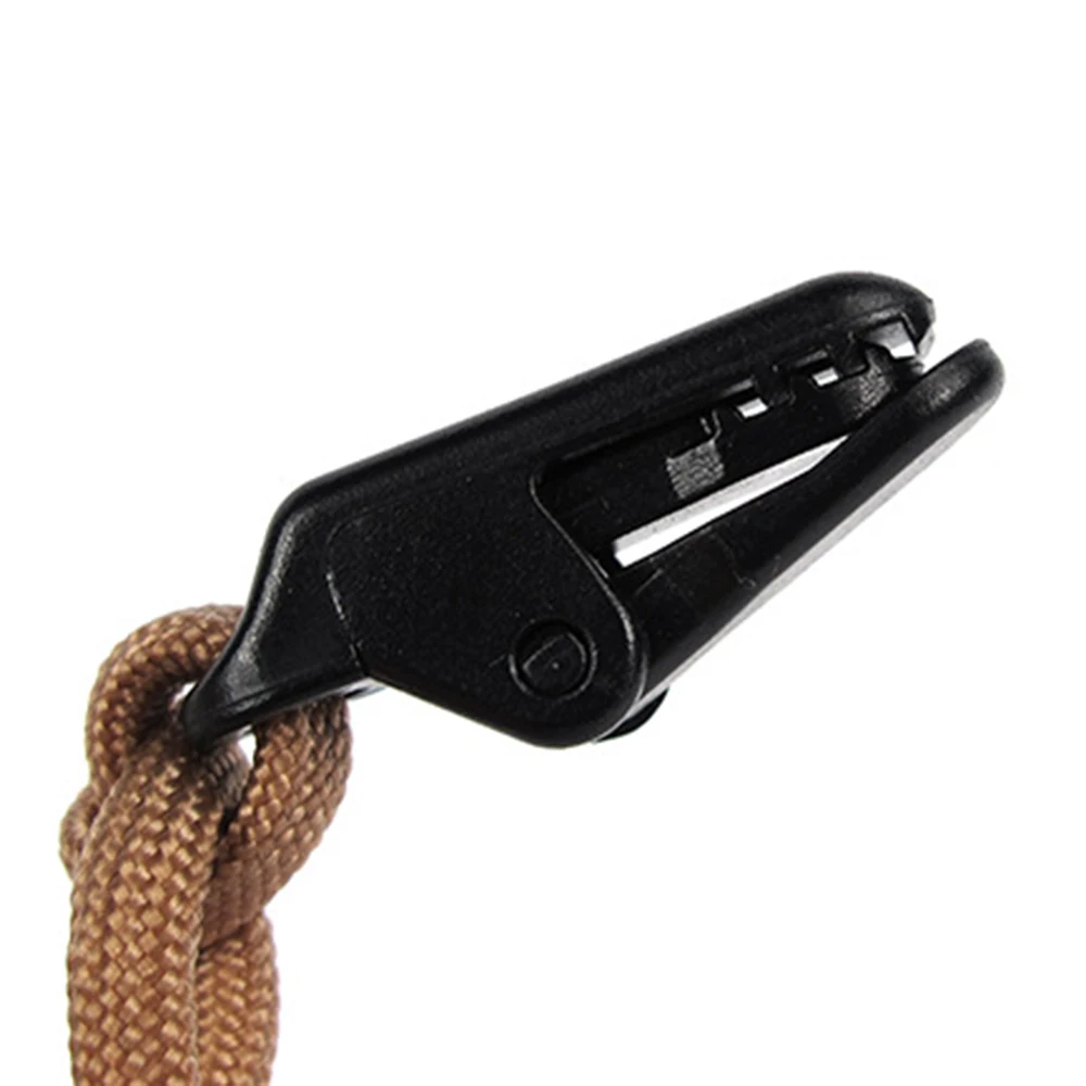 1~10PCS Tent Clips Awning Wind Rope Clamps Canopy Tent Alligator Clip Hooks Pull Point Outdoor Camping Tent Accessories