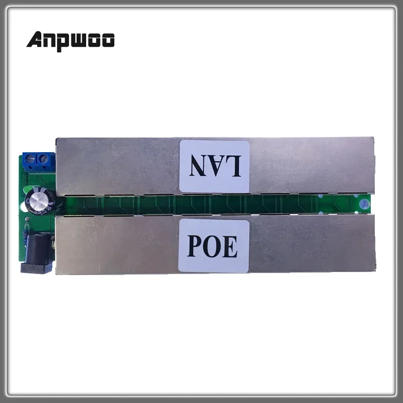 4 LAN 4 Poe (8 LAN 8 Poe) Ports passiver Adapter Pin Strom versorgung über Ethernet Poe Modul Injektor DC 9-48V IP-Kamera Poe S3 S4