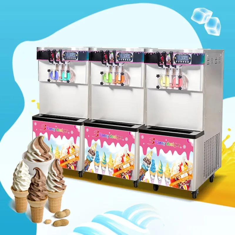 Commercial High Quality Soft Serve Ice Cream Machine Commercial Ice Cream Equipment SoftServe Ice Cream Maker for Business Sale