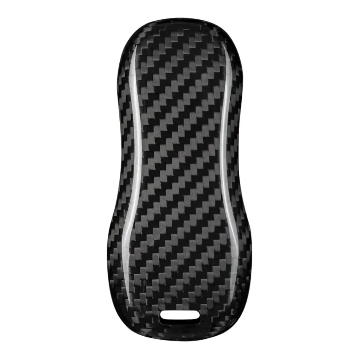 Funda para llave de coche de fibra de carbono t-carbono para Porsche Panamera Cayenne 971 911 9YA Macan Boxster protección remota sin llave