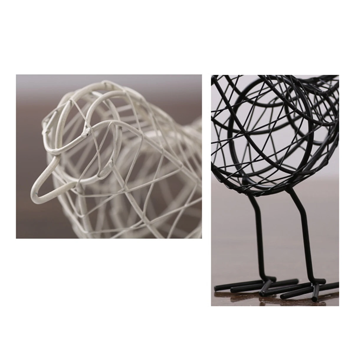 

Decorative Bird Wire Woven Home Office Bedroom Garden Decorations Bedroom Decoration Creative Photography Desk Accessories