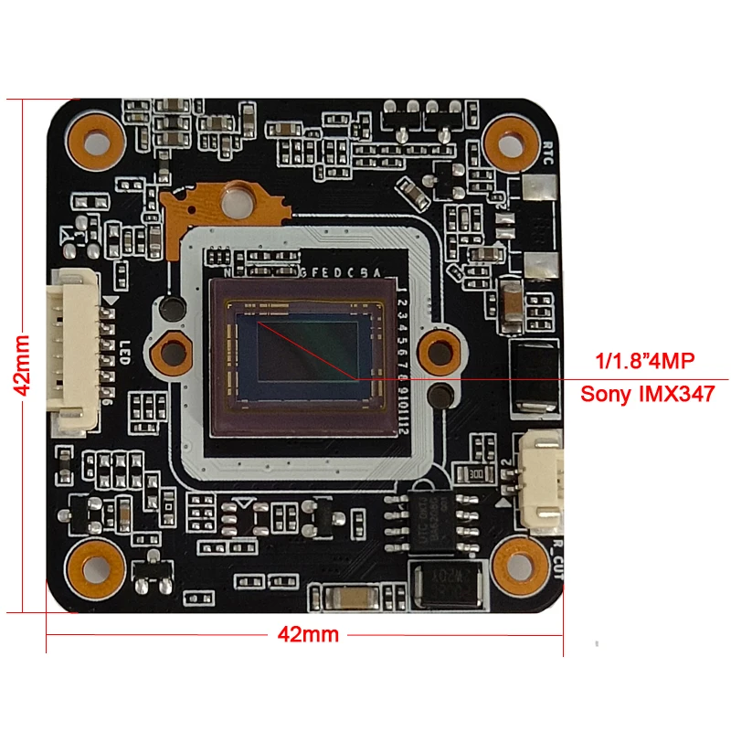4MP AI Black Light HD Network Camera Module IMX347+SSC30KQ