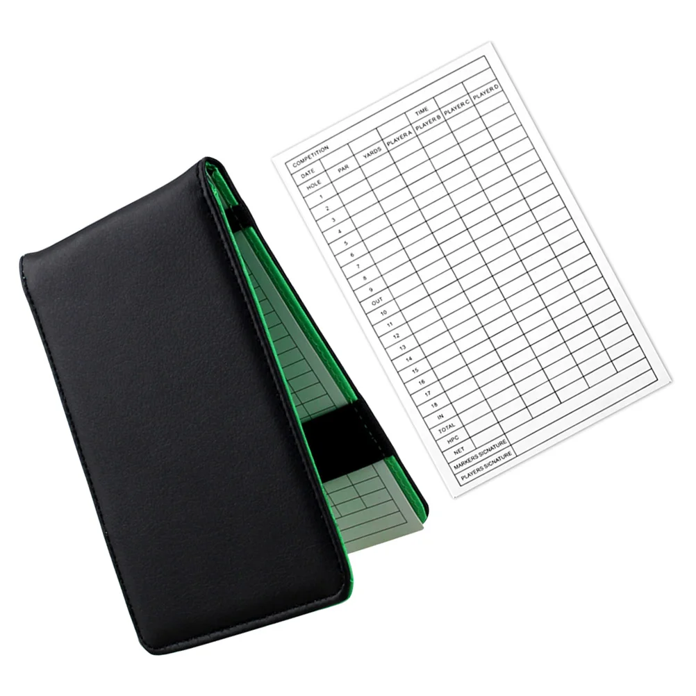 

Golf Score Book Statistics Notebook Golfs Scorebook Supplies Golfing Counter Scorer Beads