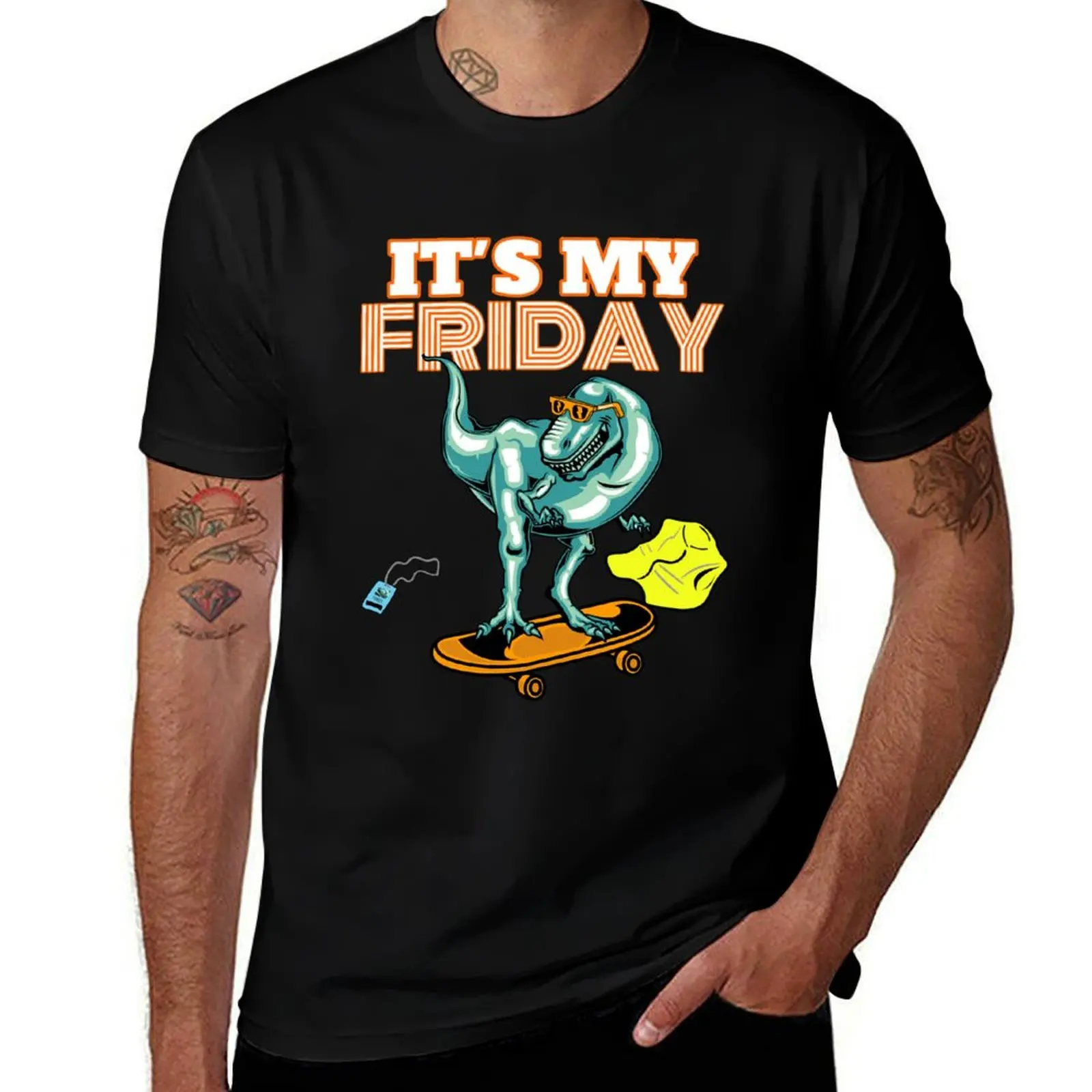 

It's My Friday T-Shirt t shirt man plain printed t shirts for man t shirt men 100% cotton luxury brand T-Shirt