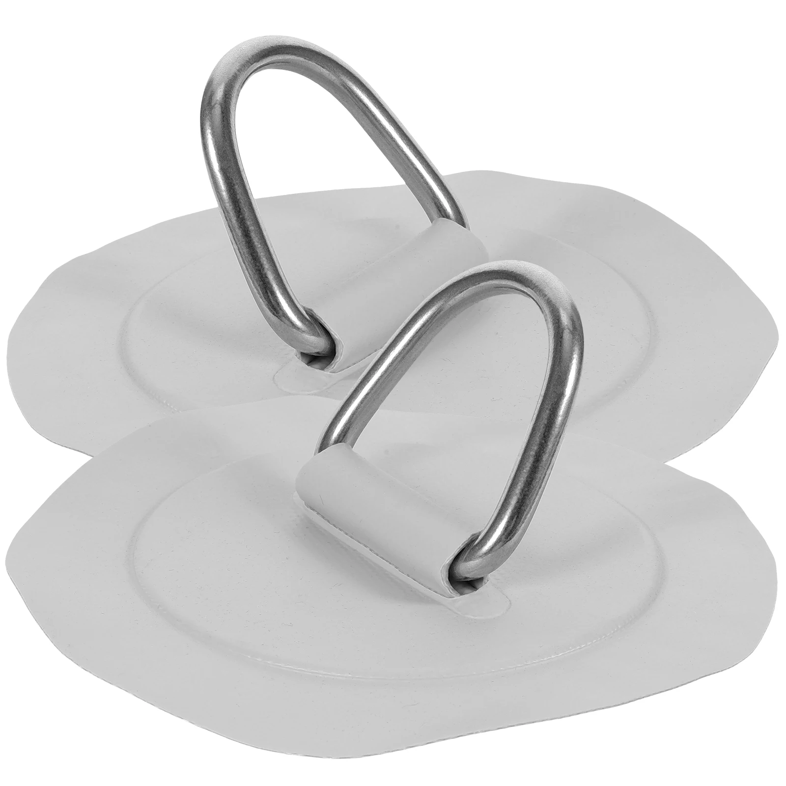 

2 pcs Stainless Steel D-ring Handle for Canoe Kayak Boat Accessories Patch Lightweight Durable Suitable Roof Racks Trailers