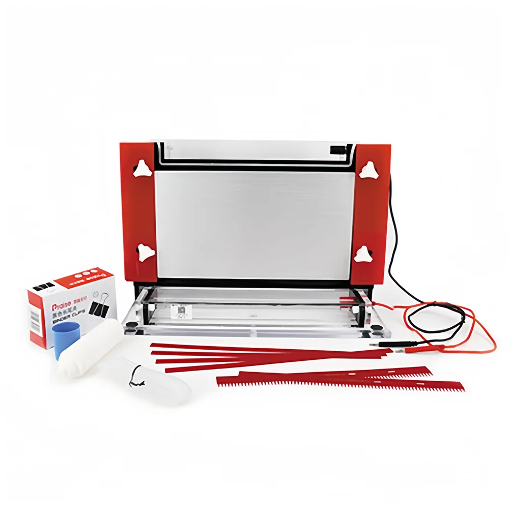 

DYCZ-20D Gel Size (LxW) 300*340mm 1000ml Gel Electrophoresis DNA Sequence Analysis Electrophoresis