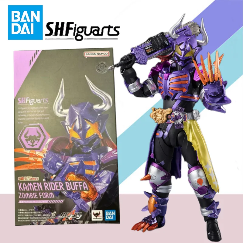 

Bandai Original S.H.Figuarts Kamen Rider the Buffa in his Zombie Frenzy Model Kit Anime Action Figure Finished Model Toy Gift