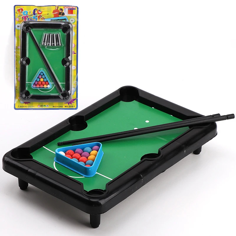 Mesa de bilhar, mini mesa de bilhar, jogo de brinquedo snooker, interação pai-filho crianças brinquedos educativos