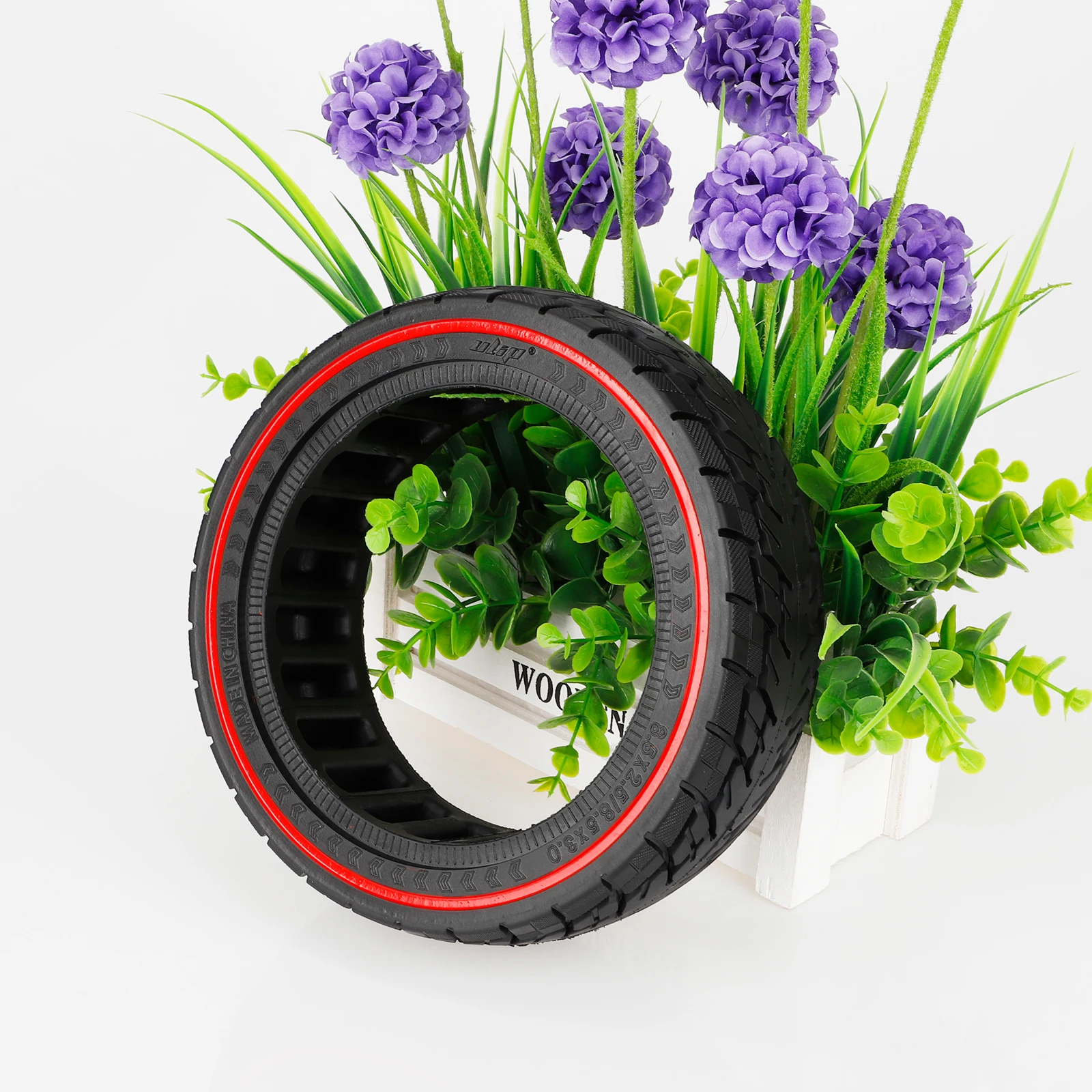 Ulip 8.5x2.5/8.5x3 Off Road Solid Tire Front And Rear Wheels Replacement For Dualtron Mini & Speedway Leger (Pro) Scooters