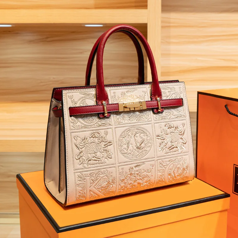 Light Luxury temperament Chinese style women's bag 2024 new high-end feeling new Chinese embroidery crossbody bag handbag