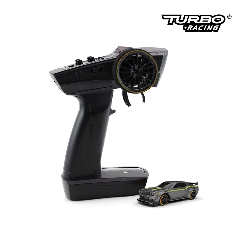 Turbo Racing C65 1:76 2.4G Remote control Drift RC Car Gyroscope Installed Tpye-C Charging Upgraded Metal Tires RTR