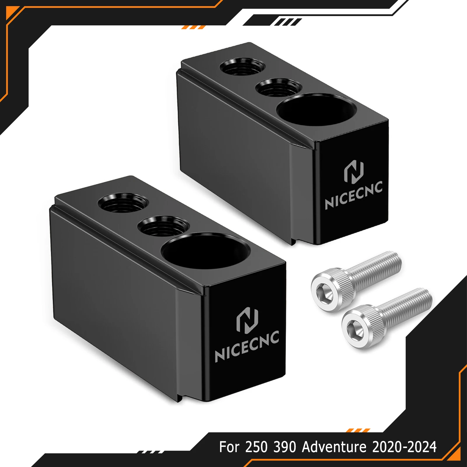 

For KTM 250 390 Adventure 2020-2024 1" 25mm Motorcycle Handlebar Riser For KTM Adventure 390 250 2020-2024 2021 2022 2023