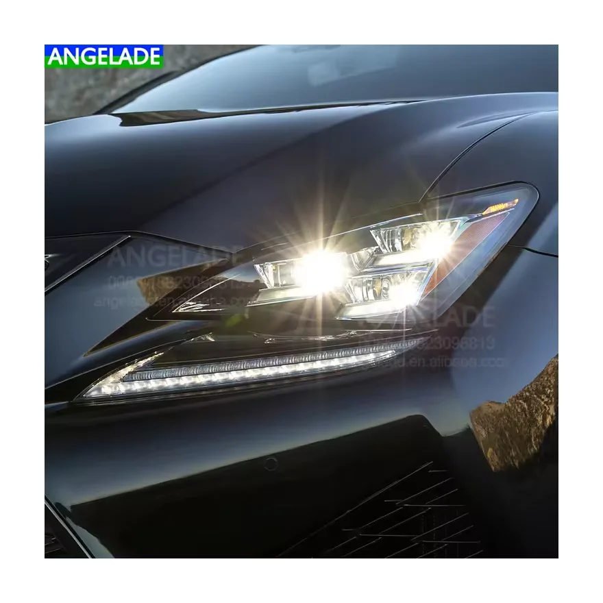 

For LEXUS RC350 RC300 RC200T RCF 2015-2019 LED Left Right Headlight Assembly Turn Signal Lamps