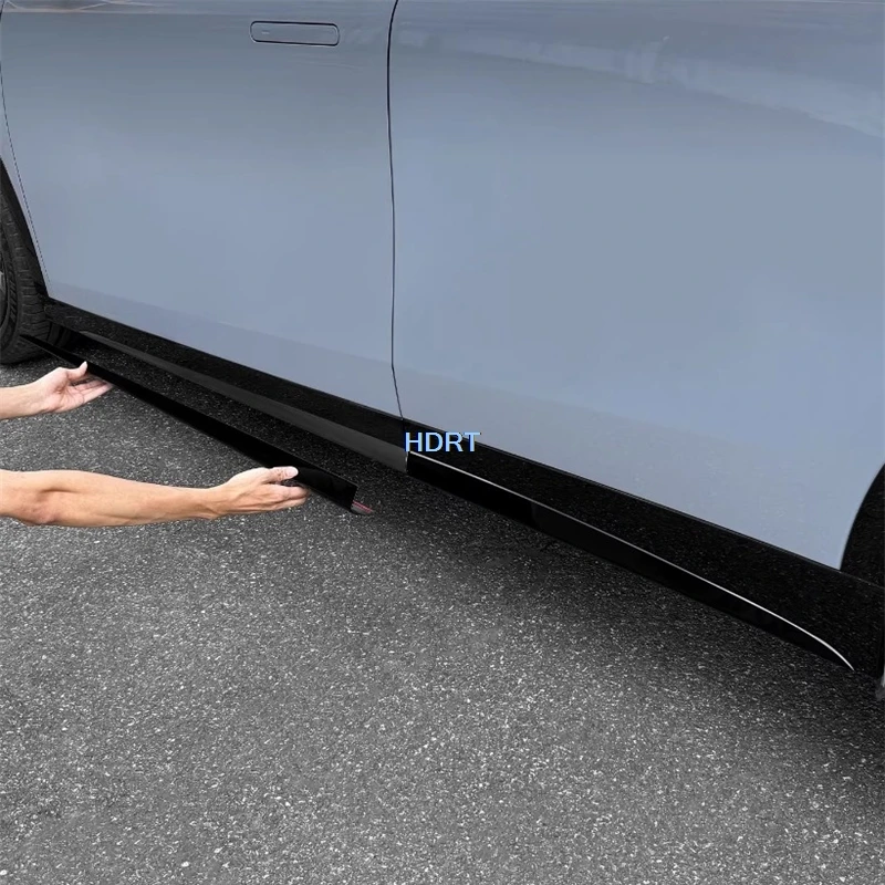 

Для Xpeng G7 2025 + Стайлинг автомобиля, боковая юбка двери, край корпуса, защита от столкновений, декоративные аксессуары, внешняя наклейка