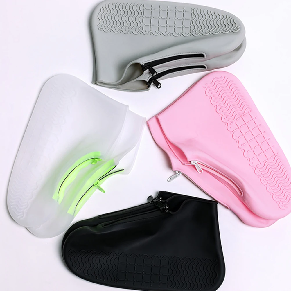 

Непромокаемые противоскользящие водонепроницаемые бахилы Силиконовые бахилы Аксессуары для улицы Многоразовая защита от брызг от брызг Складная езда на велосипеде