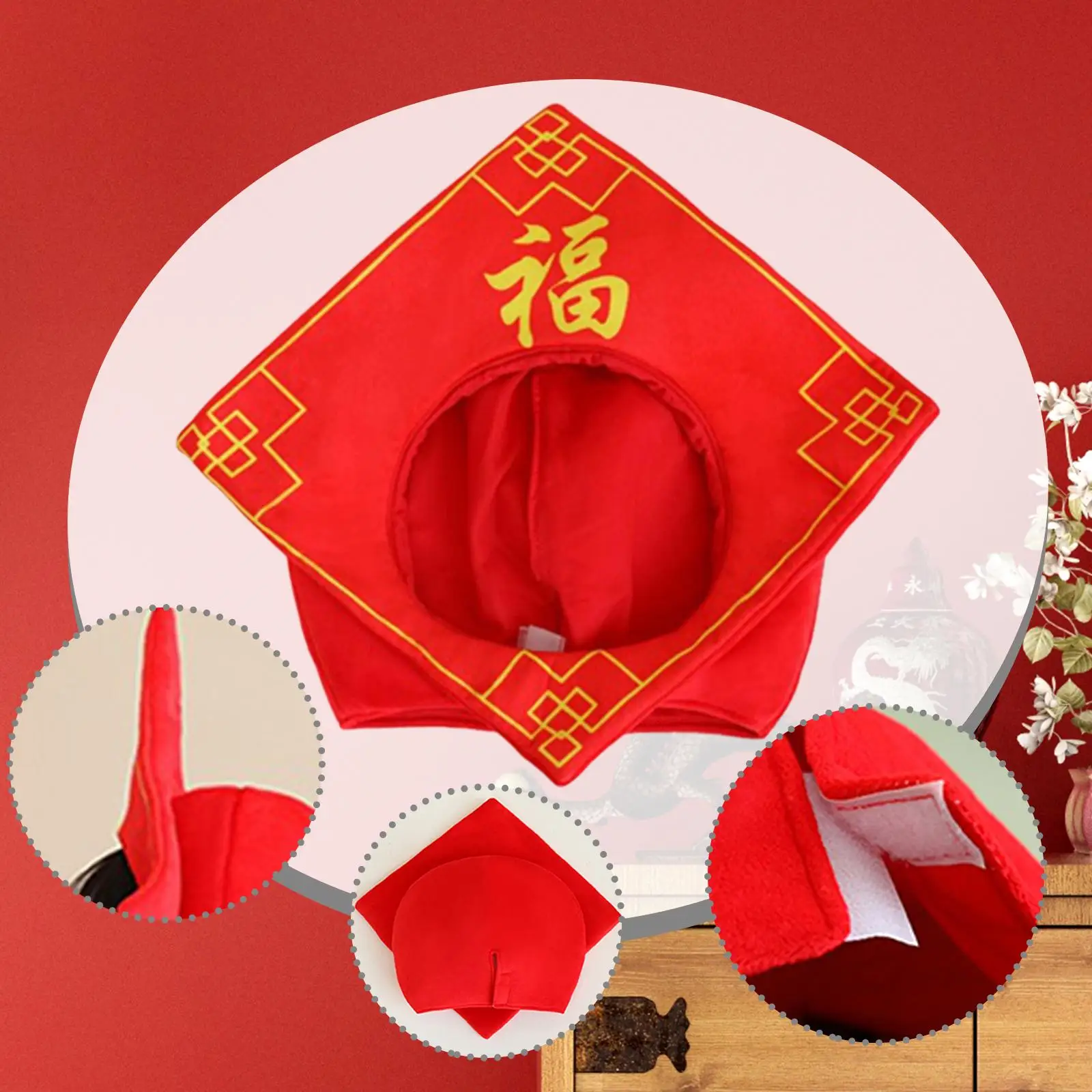 성인을 위한 귀여운 봉제 모자 어린이 생일 파티 역할극 휴일을 위한 모자