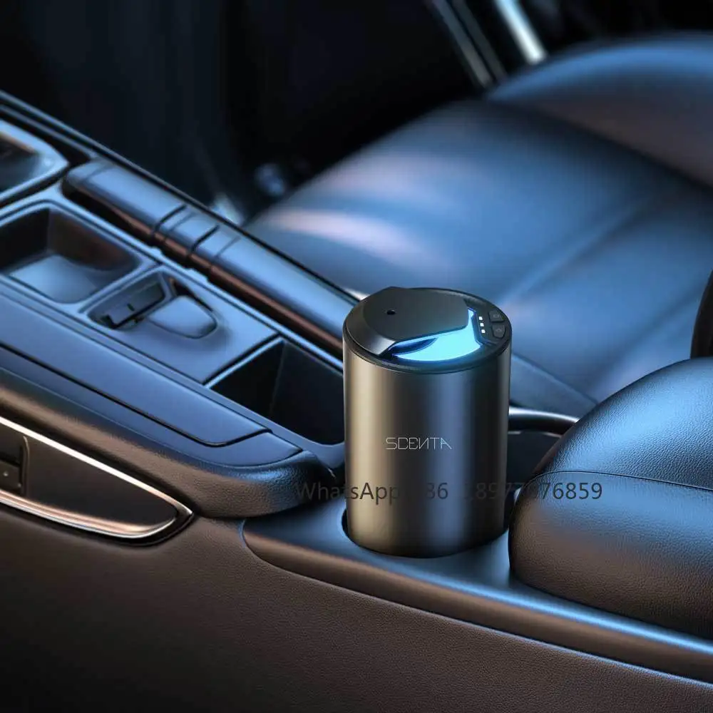 

Custom Logo Automatic Air Dispenser Portable Waterless Usb Ce Battery Rechargeable Car Essential Oil Diffuser