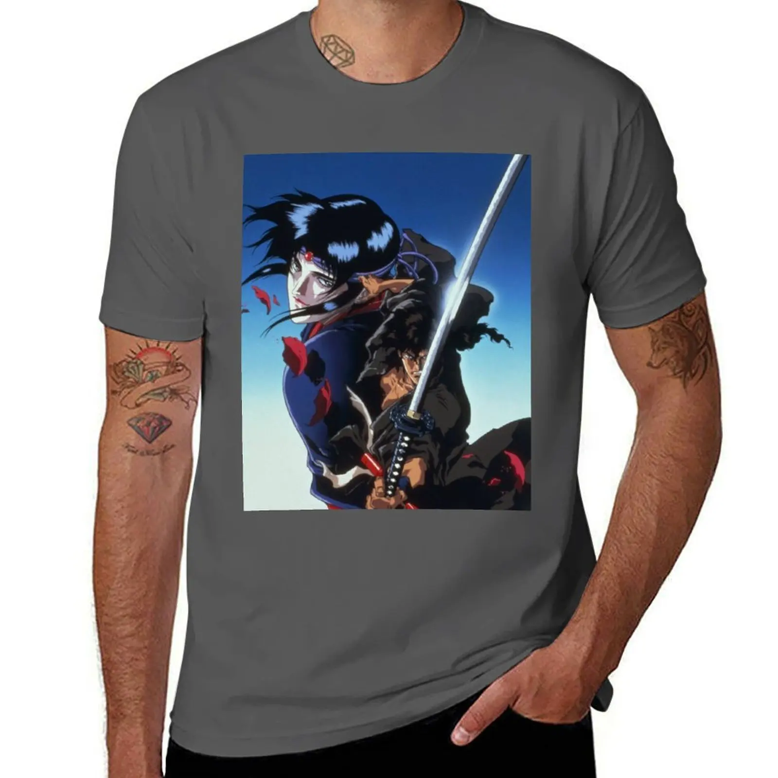 

Ninja scroll Classic T-Shirt funny t shirts cotton t shirts for man slim fit T-Shirt