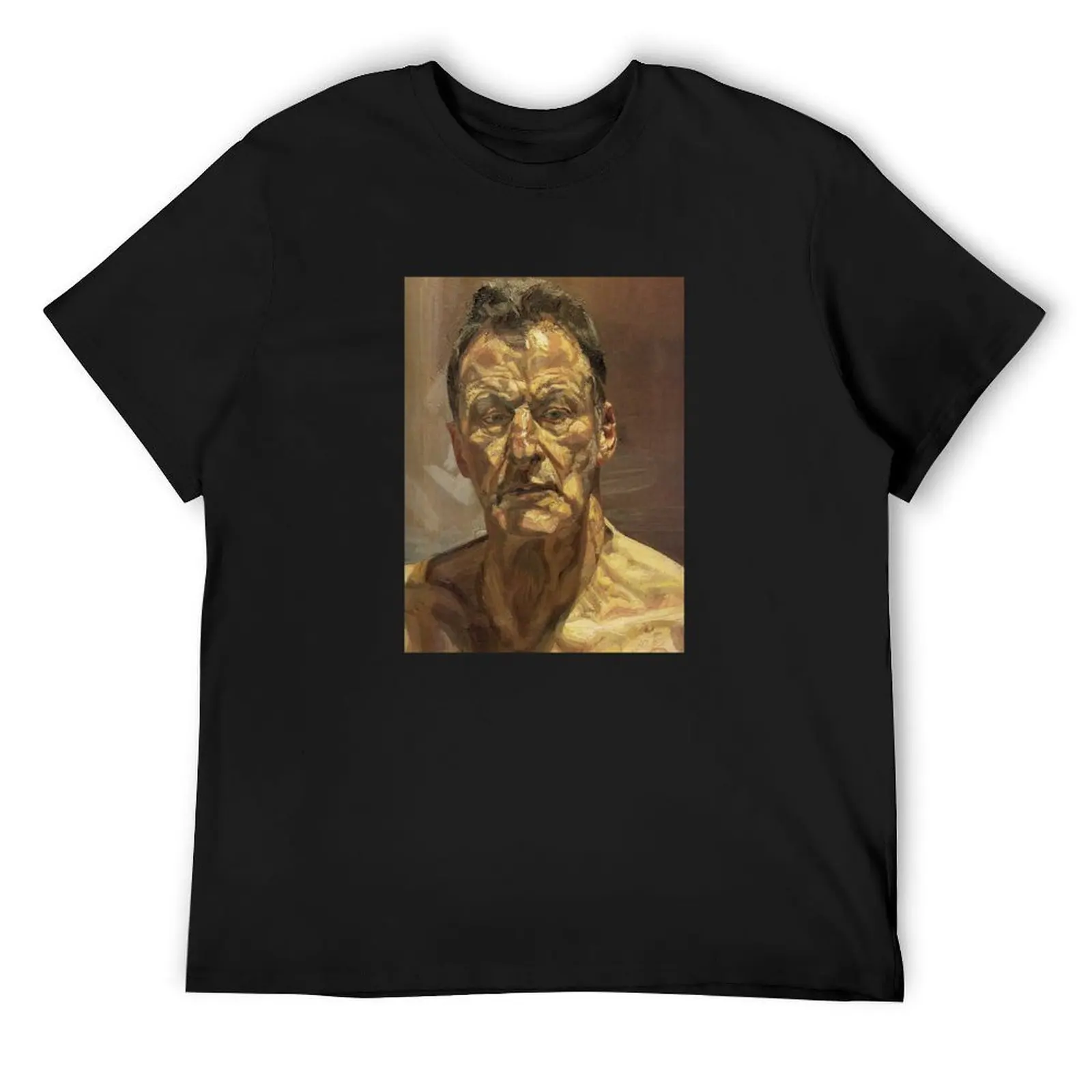 Lucian Freud Self Portrait T-Shirt sweat cute clothes mens tall t shirts