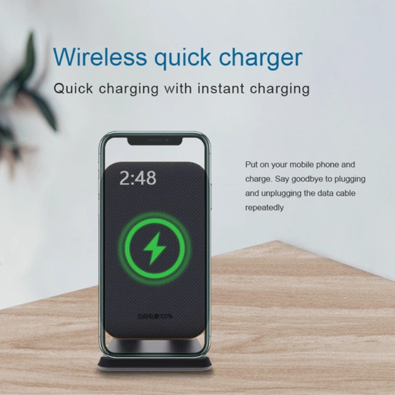 2024 New 20W Qi Fast Wireless Charger for iPhone 15 Pro max/iPhone 13/14 for Samsung Vertical Phone Wireless Charging Stand