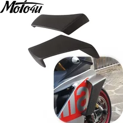 Carbon Fiber Winglets Side Panel Fixed Wing For Aprilia RSV4 RF 2009 2010 2011 2012 2013 2014 2015 2016 2017 2018 2019 2020 2021