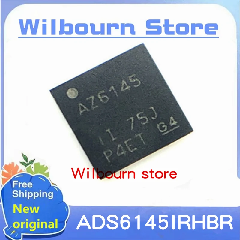 

1piece 100% New AZ6145 ADS6145IRHBR ADS6145IRHBT ADS6145IRHB QFN32 Converter chip ADC