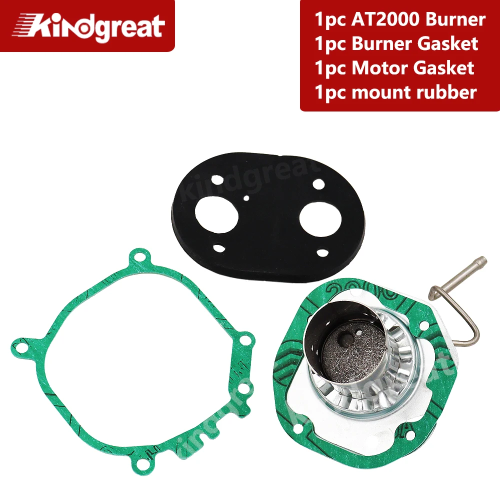 For Webasto AT2000 S Parking Heater Burner Insert  65786A | 1322924A + Burner Gasket + Motor Gasket + Mount Rubber Service Kits