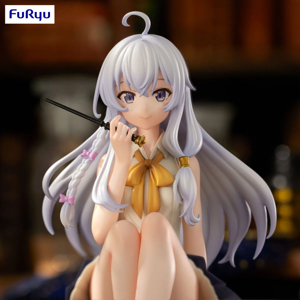 Original in Stock FuRyu Noodle Stopper Figure Majo no Tabitabi Elaina