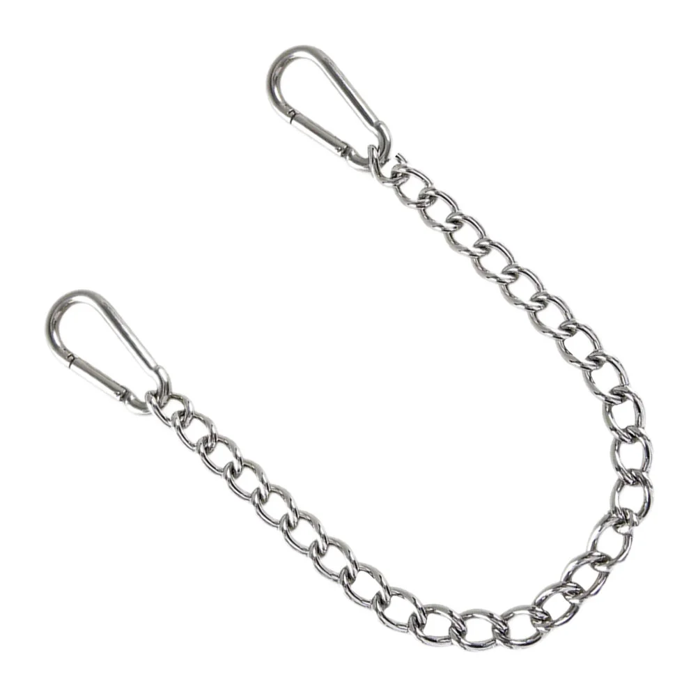 Cadena colgante de acero inoxidable con ganchos a presión, hamaca, columpio, silla, sacos de arena, boxeo, porche, columpios de neumáticos, bolsa de