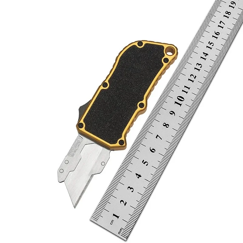 

Outdoor jump tool, aviation aluminum alloy, sandpaper handle, paper cutter, camping supplies