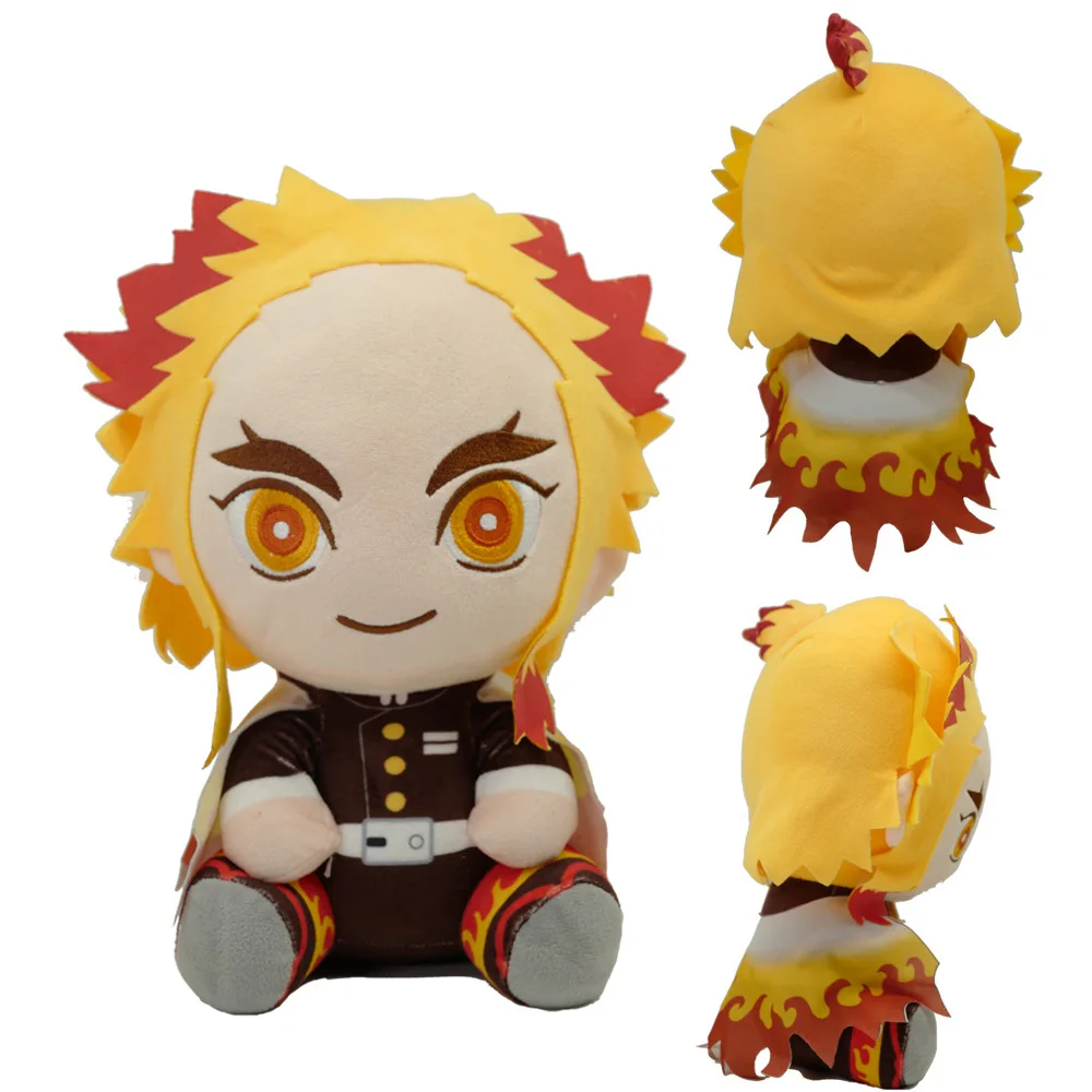 Demon Slayer Anime japonés Tomioka Giyu Kamado Tanjirou Kamado Nezuko Agatsuma Zenitsu juguetes de Peluche muñeca regalo para mujeres, nuevo, 20cm