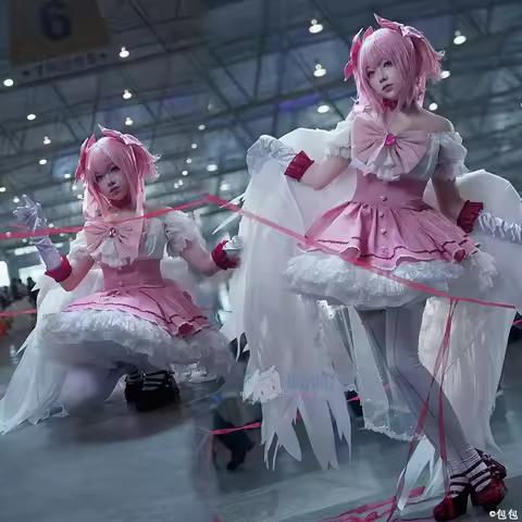 Anime Puella Magi Madoka Magica Kaname Cosplay Costume Gorgeous DressDqw2Q