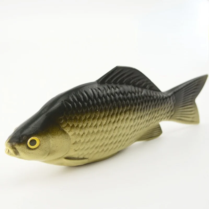 1pc Simulation fish model fake red carp crucian carp Chinese sturgeon toy aquarium hotel seafood decoration photography props