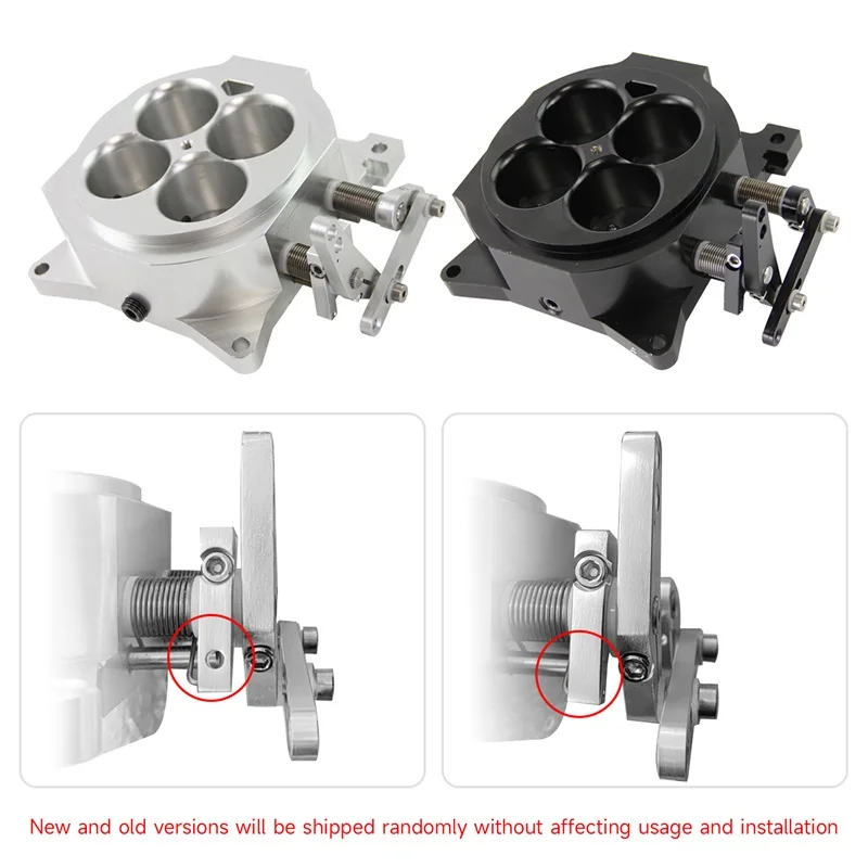 CNC Billet 1000CFM 4150 Flange Carburetor Throttle Body 1.75\