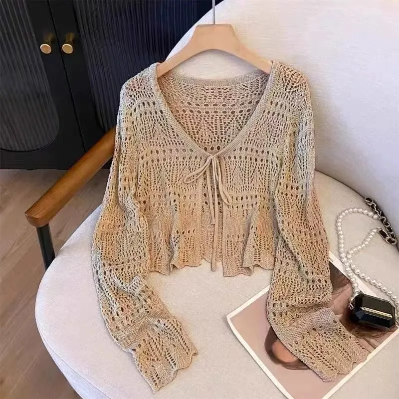 Thumbnail 3 - #23 Latest Cropped Knit Sweaters Offers