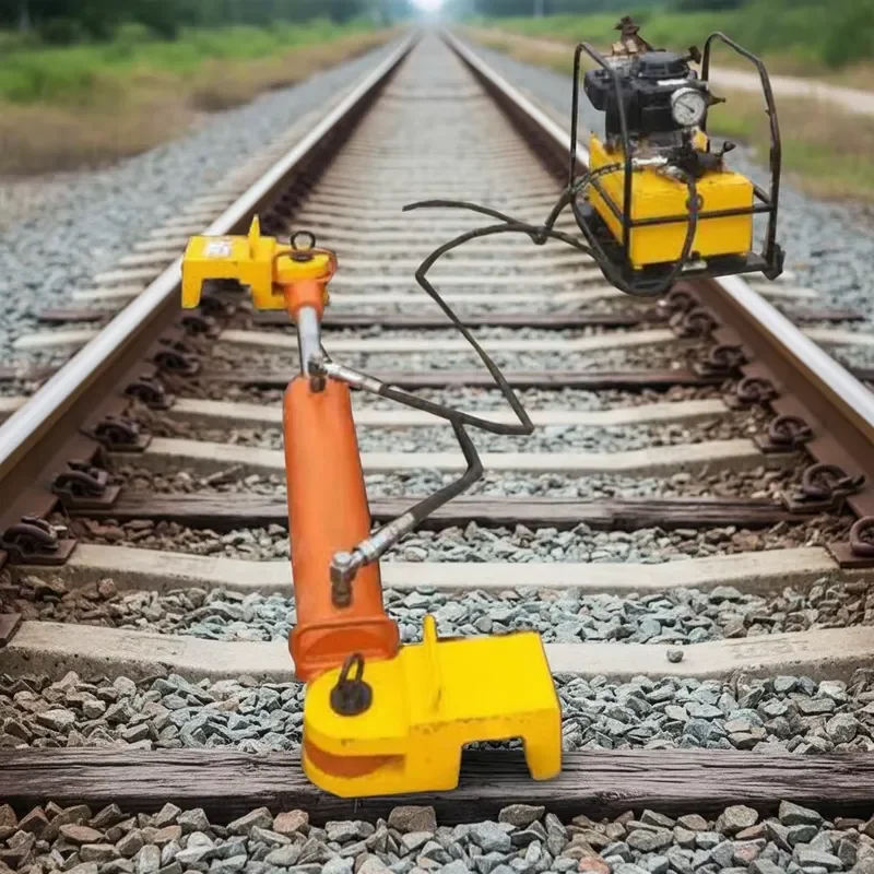 Factory Outlet Yls-600 Hydraulic Rail Puller Rail Tensor with Pump 4kw Motor 57mpa Pressure Portable Rail Stressing