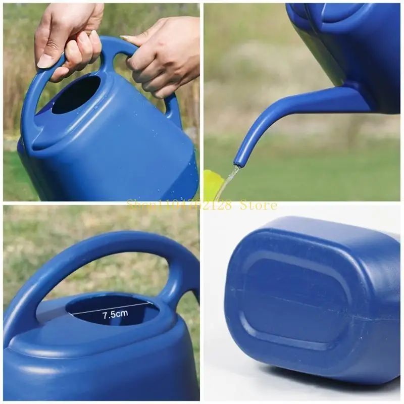 4L Plastic Watering Can Garden Watering Can Watering Flower Watering Can Replacement for Plant Indoor Outdoor Use best sale