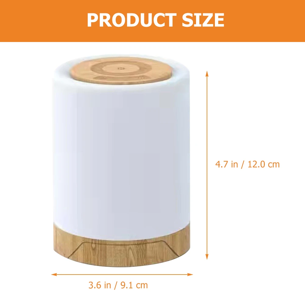 

Color Changing LED Bedside Lamp Soft Light Rechargeable Operated Portable Night Light Bedroom Study Kids Room Decor