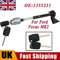 Car Hood Grill Bonnet Lock With Key Set With 2 Same Keys For Ford Focus MK2 2004-2012 4M5AA16B970AB Car Accessories