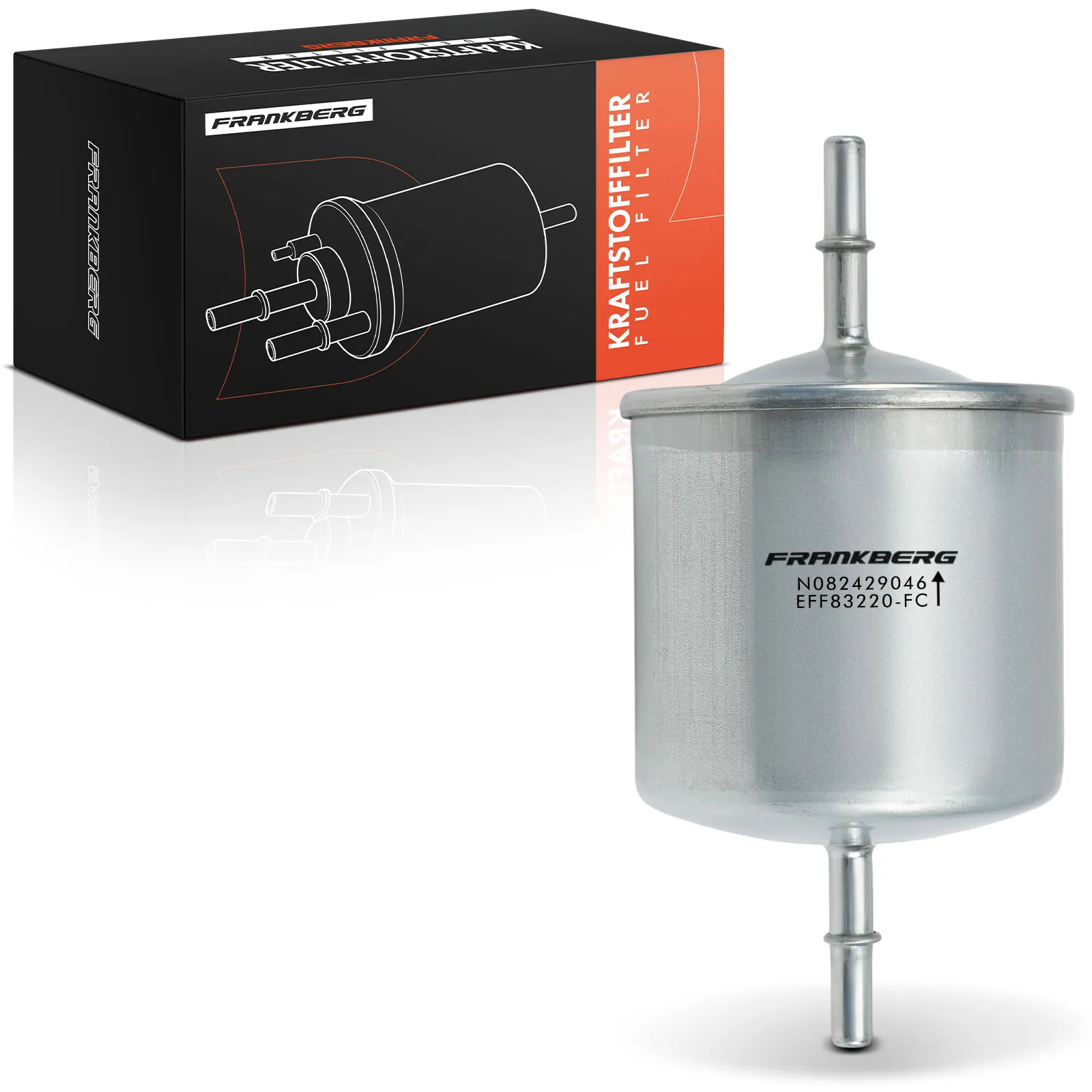 Frankberg 1x brandstoffilter voor Volvo S60 I 384S80 I 184V70 II 285XC70 II KL257 154066409810 32242189 5143230006 30636704