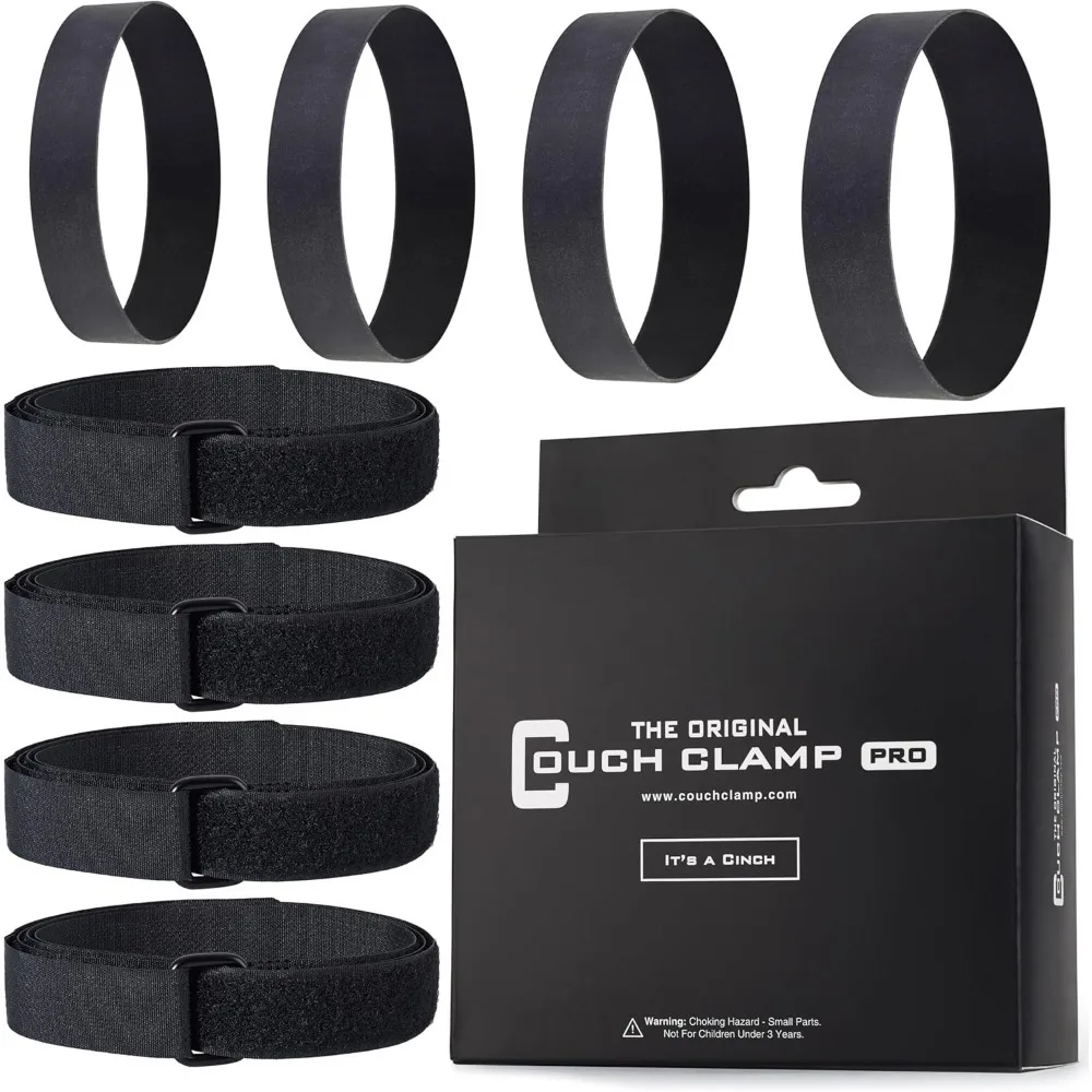 

Соединители для раздвижных диванов Pro Heavy Duty для раздвижных диванов (4 шт.) — простой в установке ремень и инструменты не требуется — ремни с крючками и петлями